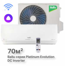 Сплит-система инверторного типа Ballu Platinum Evolution DC BSUI-24HN8_V4 комплект