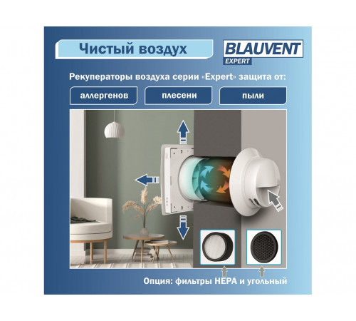 Рекуператор Blauvent EXPERT 160 Рекуператор Blauvent EXPERT 160