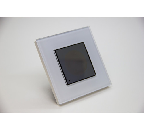 Терморегулятор WarmLife Elec Glass Wi-Fi белый Терморегулятор WarmLife Elec Glass Wi-Fi белый