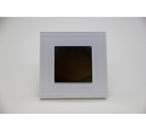 Терморегулятор WarmLife Elec Glass Wi-Fi белый Терморегулятор WarmLife Elec Glass Wi-Fi белый