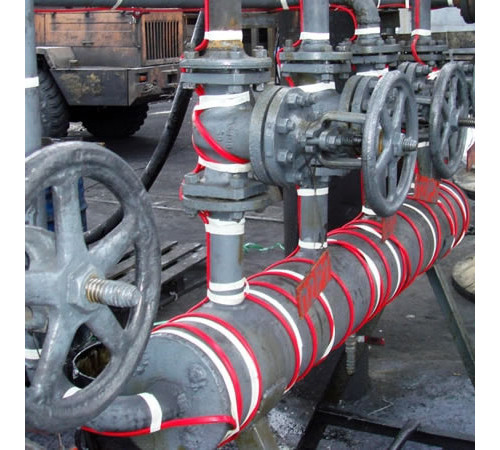 Саморегулирующийся греющий кабель SRL/GWS-2CR (24 Вт) экранированный