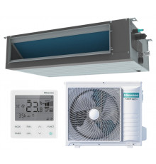 Канальный инверторный кондиционер Hisense ADT-18UX4RCL8/AUW-18U4RS7