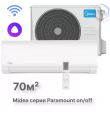 Настенная сплит-система Midea серии Paramount MSAG1-24HRN1-I/MSAG1-24HRN1-O